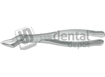 NORDENT - Extraction Forceps, Serrated, #65 Upper Incisors and Roots Serrated - Surgical - # FE65-SER