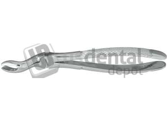 NORDENT - Extraction Forceps, Serrated, Upper Third Molars Universal English Pattern #67AX - Surgical - # FE67AX-SER