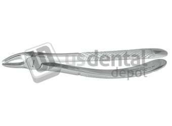 NORDENT - Extraction Forceps, Serrated, Upper Pre-Molars English Pattern #7 - Surgical - # FE7X-SER