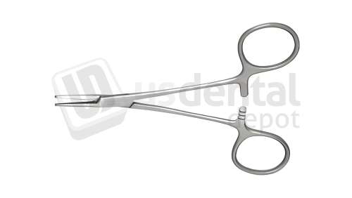 NORDENT - Orthodontic, Hemostat, Elastics Placement, Cross Cut Jaws (4 3/4") - Orthodontic - # OT101X