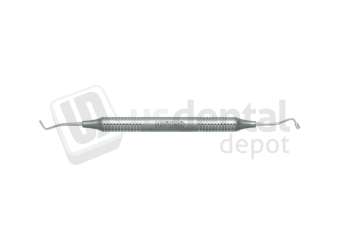 NORDENT - Condenser, DE, Serrated, Condenser (1.5-2.7mm), Medium Round Handle - Medium Round - Restorative - # RCN4-S-10