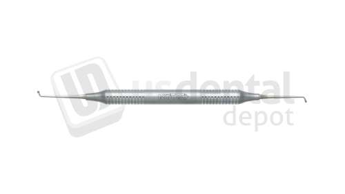 NORDENT - Excavator, DE, Anterior Spoon #6 (65 degree angle), Medium Round Handle - Medium Round - Restorative - # REC6