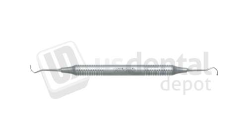 NORDENT - Excavator, DE, Back Action Anterior Spoon #8 (85 degree angle), Medium Round Handle - Medium Round - Restorative - # REC8