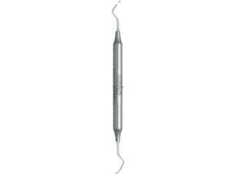 NORDENT - Xdura, Scaler, DE, Posterior Sickle #157-158, DuraLite® Round Handle - DuraLite® Round - Hygiene - # RENS157-158