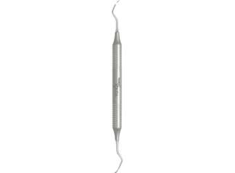 NORDENT - Xdura, Scaler, DE, Posterior Sickle #204IUFW, DuraLite® Round Handle - DuraLite® Round - Hygiene - # RENS204IUFW