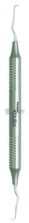 NORDENT - Xdura, Curette, DE, Gracey #13-14 Mini Blade / Long Reach, DuraLite® Round Handle - DuraLite® Round - Hygiene - # RENSGR13-14ML