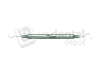 NORDENT - Xdura, Scaler, DE, Anterior Jacquette #1-Sickle Towner U15 (U15-30), DuraLite® Round Handle - DuraLite® Round - Hygiene - # RENSJ1-U15