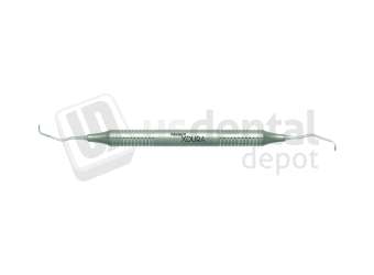 NORDENT - Xdura, Curette, DE, Langer #1-2, DuraLite® Round Handle - DuraLite® Round - Hygiene - # RENSLN1-2