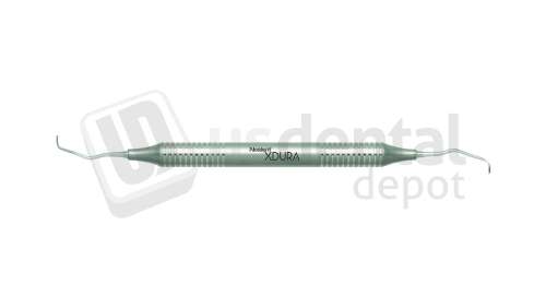 NORDENT - Xdura, Curette, DE, Langer #1-2, DuraLite® Round Handle - DuraLite® Round - Hygiene - # RENSLN1-2