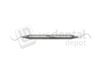 NORDENT - Xdura, Curette, DE, Langer #17-18, DuraLite® Round Handle - DuraLite® Round - Hygiene - # RENSLN17-18