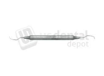 NORDENT - Xdura, Curette, DE, Langer #3-4, DuraLite® Round Handle - DuraLite® Round - Hygiene - # RENSLN3-4