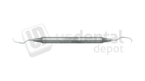 NORDENT - Xdura, Curette, DE, Langer #3-4, DuraLite® Round Handle - DuraLite® Round - Hygiene - # RENSLN3-4