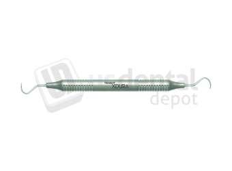 NORDENT - Xdura, Scaler, DE, Universal Anterior/Posterior Sickle #N129, DuraLite® Round Handle - DuraLite® Round - Hygiene - # RENSN129