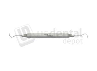 NORDENT - Xdura, Scaler, DE, Anterior Offset Sickle #N67 (H6-H7), DuraLite® Round Handle - DuraLite® Round - Hygiene - # RENSN67