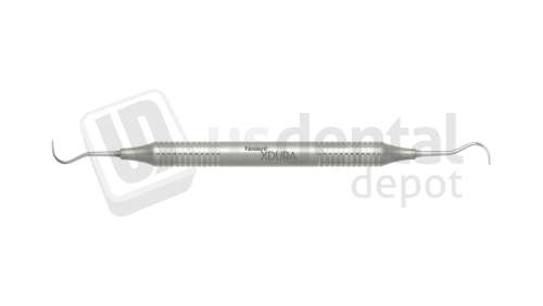 NORDENT - Xdura, Scaler, DE, Anterior Offset Sickle #N67 (H6-H7), DuraLite® Round Handle - DuraLite® Round - Hygiene - # RENSN67