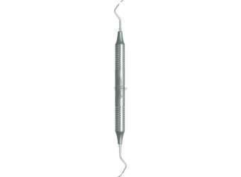 NORDENT - Classic, Scaler, DE, Posterior Sickle #157-158, DuraLite® Round Handle - DuraLite® Round - Hygiene - # RESC157-158