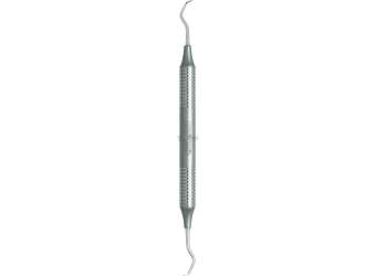 NORDENT - Classic, Scaler, DE, Anterior Contra-Angle Hoe #45A-46A, DuraLite® Round Handle - DuraLite® Round - Hygiene - # RESC45A-46A