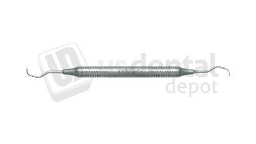 NORDENT - Classic, Curette, DE, Gracey #3-4 Rigid, DuraLite® Round Handle - DuraLite® Round - Hygiene - # RESCG3R-4R