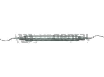 NORDENT - Classic, Curette, DE, Gracey #5-6 Rigid, DuraLite® Round Handle - DuraLite® Round - Hygiene - # RESCG5R-6R