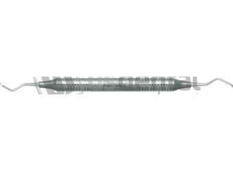 NORDENT - Classic, Curette, DE, Goldman Fox #4, DuraLite® Round Handle - DuraLite® Round - Hygiene - # RESCGF4