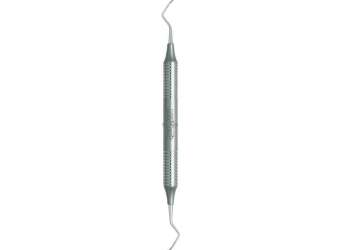 NORDENT - Classic, Curette, DE, Indiana University #13-14, DuraLite® Round Handle - DuraLite® Round - Hygiene - # RESCIU13-14