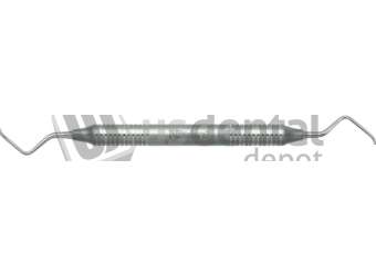 NORDENT - Classic, Periodontal Curette, DE, Prichard #1-2, DuraLite® Round Handle - DuraLite® Round - Surgical - # RESCPR1-2