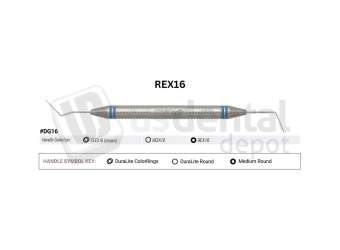 NORDENT - Endodontic, DE, Explorer, #DG16, Medium Round Handle - Medium Round - Restorative - # REX16