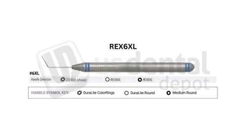 NORDENT - Explorer, SE, #6XL, Medium Round Handle - Medium Round - Diagnostic - # REX6XL