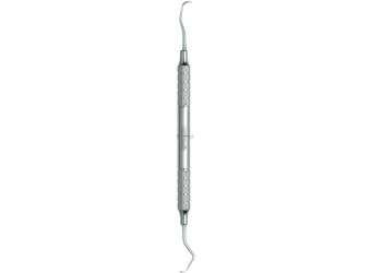 NORDENT - Classic, Scaler, DE, Anterior Sickle University of Texas #103-106, Medium Round Handle - Medium Round - Hygiene - # RSC103-106