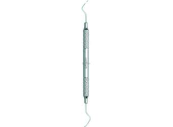 NORDENT - Classic, Scaler, DE, Posterior Sickle #157-158, Medium Round Handle - Medium Round - Hygiene - # RSC157-158