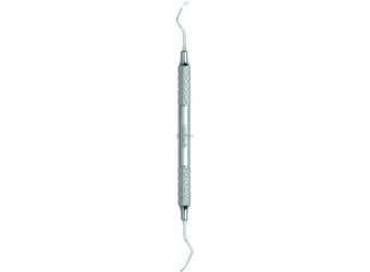 NORDENT - Classic, Scaler, DE, Posterior Sickle #204IUFW, Medium Round Handle - Medium Round - Hygiene - # RSC204IUFW