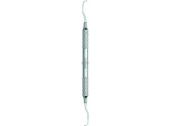 NORDENT - Classic, Curette, DE, Gracey #11-12 Rigid, Medium Round Handle - Medium Round - Hygiene - # RSCG11R-12R