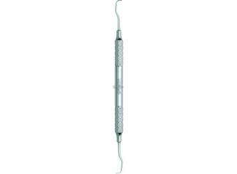 NORDENT - Classic, Curette, DE, Gracey #1-2 Rigid, Medium Round Handle - Medium Round - Hygiene - # RSCG1R-2R