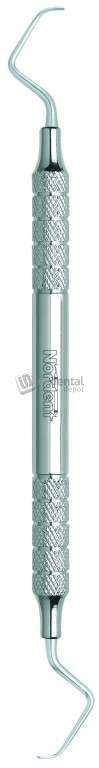 NORDENT - Classic, Curette, DE, Gracey #9-10 Rigid, Medium Round Handle - Medium Round - Hygiene - # RSCG9R-10R