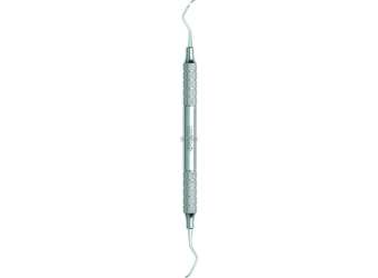 NORDENT - Classic, Curette, DE, Goldman Fox #4, Medium Round Handle - Medium Round - Hygiene - # RSCGF4