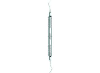 NORDENT - Classic, Scaler, DE, Anterior Goldman Fox #6, Medium Round Handle - Medium Round - Hygiene - # RSCGF6