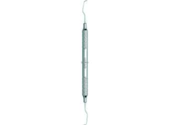 NORDENT - Classic, Curette, DE, Gracey #1-2 Long Reach, Medium Round Handle - Medium Round - Hygiene - # RSCGR1-2L