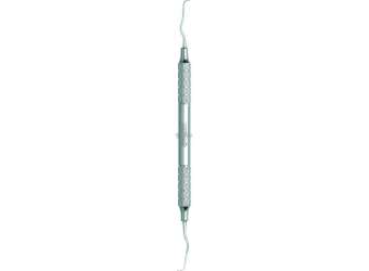 NORDENT - Classic, Curette, DE, Gracey #11-12 Long Reach, Medium Round Handle - Medium Round - Hygiene - # RSCGR11-12L