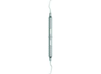 NORDENT - Classic, Curette, DE, Gracey #5-6 Mini Blade / Long Reach, Medium Round Handle - Medium Round - Hygiene - # RSCGR5-6ML