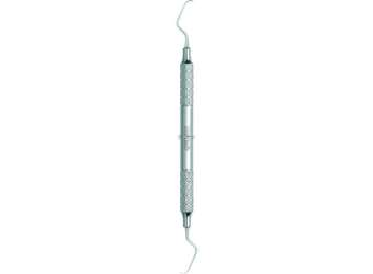 NORDENT - Classic, Curette, DE, Gracey #7-8 Mini Blade / Long Reach, Medium Round Handle - Medium Round - Hygiene - # RSCGR7-8ML