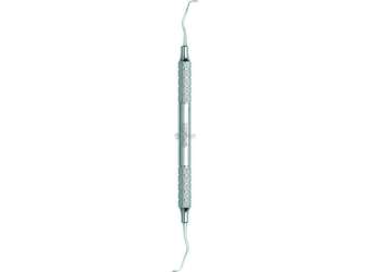 NORDENT - Classic, Curette, DE, Langer #1-2, Medium Round Handle - Medium Round - Hygiene - # RSCLN1-2