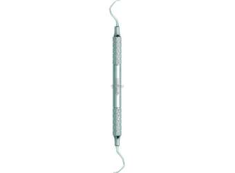 NORDENT - Classic, Curette, DE, Langer #17-18, Medium Round Handle - Medium Round - Hygiene - # RSCLN17-18