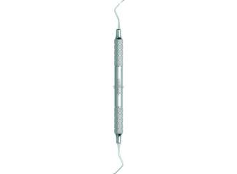 NORDENT - Classic, Scalette, DE, Posterior #N135, Medium Round Handle - Medium Round - Hygiene - # RSCN135