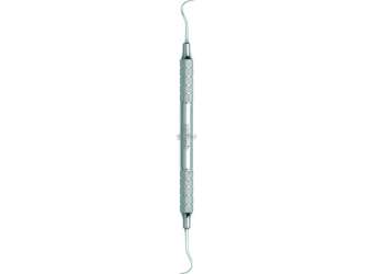 NORDENT - Classic, Scaler, DE, Anterior Sickle N5-N5S Thin, Medium Round Handle - Medium Round - Hygiene - # RSCN5-5S