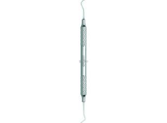 NORDENT - Classic, Scaler, DE, Anterior Sickle #N5-Contra-Angle Spoon #1, Medium Round Handle - Medium Round - Hygiene - # RSCN5-N1