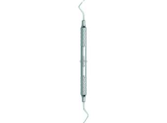 NORDENT - Classic, Scaler, DE, Anterior Sickle University of Texas #107-108, Medium Round Handle - Medium Round - Hygiene - # RSCUT107-108