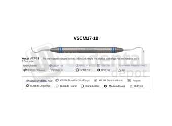 NORDENT - Relyant, Curette, DE, McCall #17-18, Relyant #6 Handle - Relyant #6 - Hygiene - # VSCM17-18