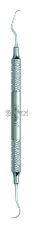 NORDENT - Relyant, Scalette, DE, Anterior #N137 Mini Blade / Long Shank, Relyant #6 Handle - Relyant #6 - Hygiene - # VSCN137ML