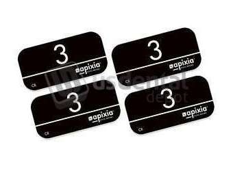 APIXIA - Apixia phosphor plate  Size #3 (Packaged in Box of 4) #10803