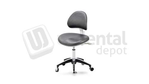 TPC - SOLACE Dr. Stool w/Triple Lever Adj, PU Tread Casters, DU-# CHOICE OF COLOR - # DR-7000